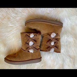 koolabura by UGG Victoria short winter boots girls 3 fits women’s 5 eu 35 tan